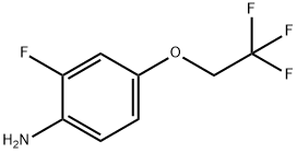 2-Fluoro-4-(2,2,2-trifluoroethoxy)aniline,1248331-97-6,结构式