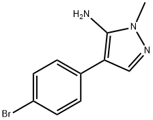 4-(4-Bromophenyl)-1-methylpyrazol-5-amine price.