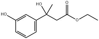 ethyl 3-hydroxy-3-(3-hydroxyphenyl)butanoate Structure