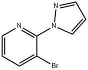 3-Bromo-2-(1H-pyrazol-1-yl)pyridine Structure
