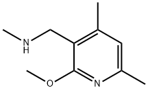 [(2-methoxy-4,6-dimethylpyridin-3-yl)methyl](methyl)amine Structure