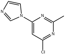 4-chloro-2-methyl-6-(1H-imidazol-1-yl)pyrimidine Structure