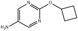 5-Amino-2-(cyclobutoxy)pyrimidine Struktur