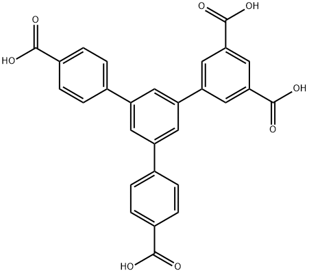 5'-(4-carboxyphenyl)-[1,1':3',1''-terphenyl]-3,4'',5-tricarboxylicacid Structure
