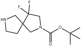 tert-butyl 4,4-difluoro-2,7-diazaspiro[4.4]nonane-2-carboxylate|4,4-二氟-2,7-二氮杂螺[4.4]壬烷-2-羧酸叔丁酯