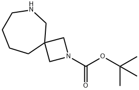 tert-butyl 2,6-diazaspiro[3.6]decane-2-carboxylate Structure