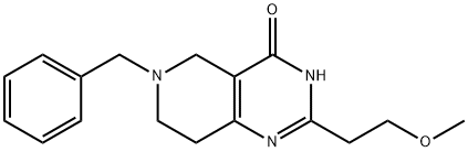 1251033-71-2 6-benzyl-2-(2-methoxyethyl)-5,6,7,8-tetrahydropyrido[4,3-d]pyrimidin-4(3H)-one