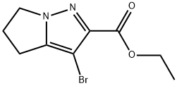 1251761-05-3 ethyl 3-bromo-4H,5H,6H-pyrrolo[1,2-b]pyrazole-2-carboxylate