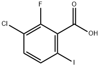 1252989-58-4 3-氯-2-氟-6-碘苯甲酸