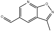 3-methyl-[1,2]oxazolo[5,4-b]pyridine-5-carbaldehyde,1253696-31-9,结构式