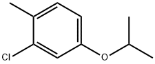 2-chloro-4-isopropoxy-1-methylbenzene Struktur