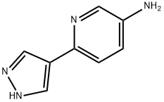 3-Amino-6-(pyrazol-4-yl)pyridine Structure