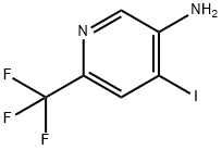 4-iodo-6-(trifluoromethyl)pyridin-3-amine Structure