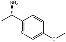 (R)-1-(5-甲氧基-吡啶-2-基)-乙胺, 1256811-52-5, 结构式