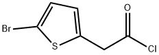 2-(5-Bromo-2-thienyl)acetyl Chloride Structure