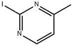 2-碘-4-甲基嘧啶 结构式