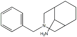 (3-benzyl-3-aza-bicyclo[3.3.1]non-9-yl)-amine 化学構造式