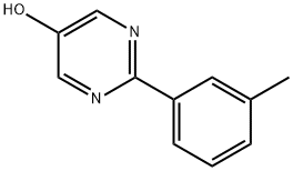 2-(间甲苯基)嘧啶-5-醇 结构式