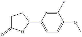 5-(3-fluoro-4-methoxyphenyl)-dihydrofuran-2(3H)-one|