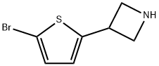 3-(5-bromothiophen-2-yl)azetidine Structure