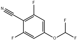 1260862-43-8 4-(Difluoromethoxy)-2,6-difluorobenzonitrile