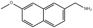 (7-methoxynaphthalen-2-yl)methanamine Structure