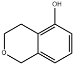 1H-2-Benzopyran-5-ol, 3,4-dihydro- Struktur