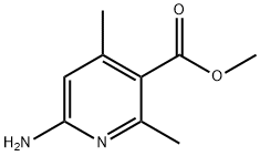 6-氨基-2,4-二甲基烟酸甲酯,1263059-49-9,结构式