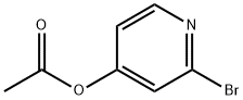 2-Bromo-4-(acetoxy)pyridine Struktur