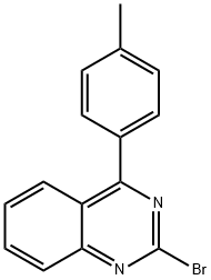 2-Bromo-4-(4-tolyl)quinazoline Struktur