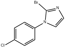 2-bromo-1-(4-chlorophenyl)-1H-imidazole 结构式