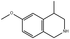 6-methoxy-4-methyl-1,2,3,4-tetrahydroisoquinoline Structure