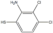  	2-Amino-3,4-dichlorobenzenethiol Struktur