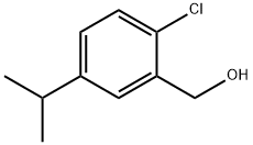 2-氯-5-(丙-2-基)苯基]甲醇,1268865-70-8,结构式