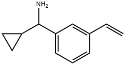 CYCLOPROPYL(3-ETHENYLPHENYL)METHANAMINE Struktur