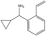 CYCLOPROPYL(2-ETHENYLPHENYL)METHANAMINE 结构式