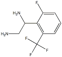 1-[2-FLUORO-6-(TRIFLUOROMETHYL)PHENYL]ETHANE-1,2-DIAMINE,1270386-41-8,结构式