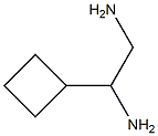 1-cyclobutylethane-1,2-diamine Structure