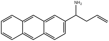 1-(2-ANTHRYL)BUT-3-ENYLAMINE,1270481-51-0,结构式
