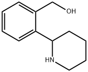 [2-(piperidin-2-yl)phenyl]methanol 化学構造式
