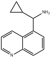 CYCLOPROPYL(QUINOLIN-5-YL)METHANAMINE,1270546-28-5,结构式