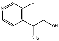 2-AMINO-2-(3-CHLOROPYRIDIN-4-YL)ETHAN-1-OL Structure