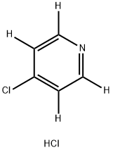 4-chloropyridine-2,3,5,6-d4 hydrochloride 结构式