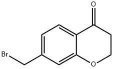 7-(bromomethyl)chroman-4-one Structure