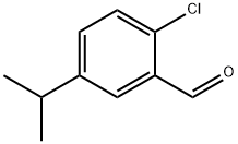 2-氯-5-异丙基苯甲醛, 1288991-69-4, 结构式