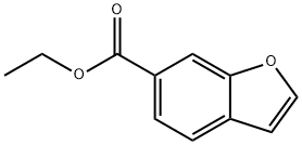 Ethyl benzofuran-6-carboxylate Struktur