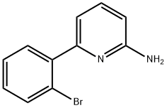 6-(2-BROMOPHENYL)PYRIDIN-2-AMINE Structure