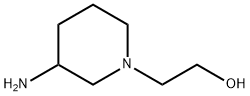 2-(3-aminopiperidin-1-yl)ethan-1-ol 结构式