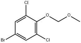 1-溴-2,6-二氯-4-甲氧基甲氧基苯, 1300743-46-7, 结构式