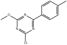 2-Chloro-4-(4-tolyl)-6-methoxy-1,3,5-triazine,1303967-92-1,结构式
